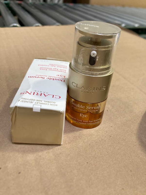 Photo 1 of Clarins Double Serum Eye | Anti-Aging Eye Treatment | Visibly Smoothes, Firms, Hydrates and Revitalizes For More Youthful-Looking Eyes In Just 7 Days* | 13 Plant Extracts, Including Turmeric | 0.6 Oz