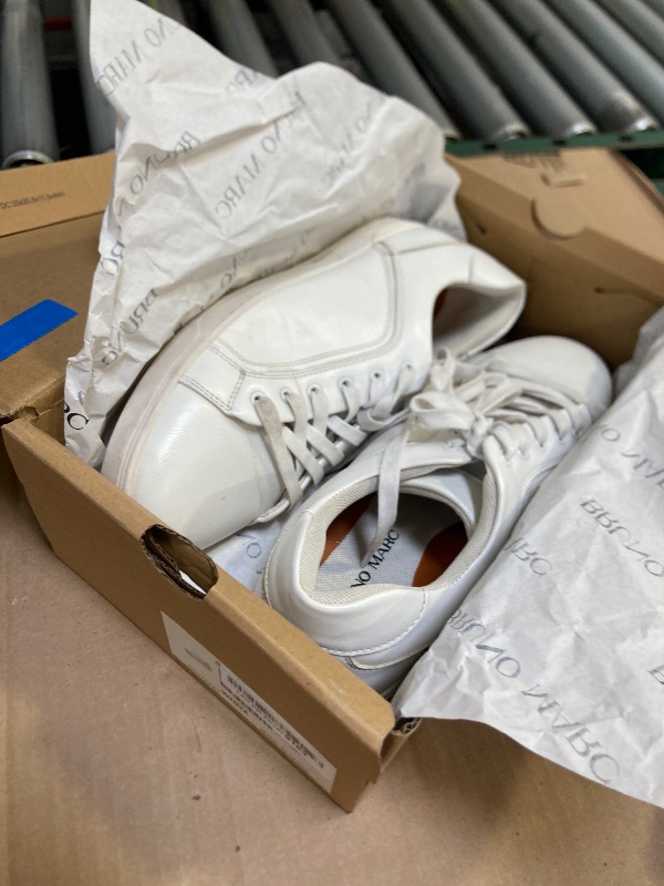 Photo 1 of Size 9.5--Bruno Marc Men's Casual Arch Support Fashion Sneaker Comfortable Dress Shoes SBFS2322M,White, Size 9.5