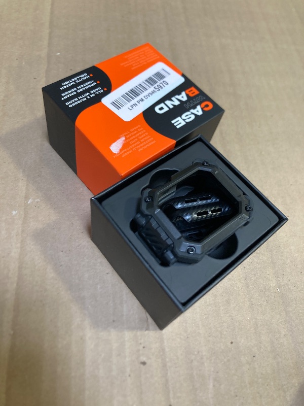 Photo 1 of Goton 3 in 1 Waterproof Case and Band with Tempered Glass Screen Protector for Apple Watch Series 10 46mm, Bumper Cover for iWatch Accessories, 46mm Black