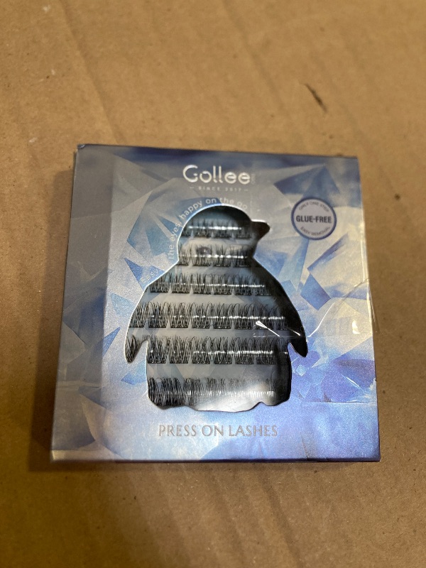 Photo 1 of Self Adhesive Eyelash Clusters, 72PCS No Glue Needed Press On Lashes, Natural Look Pre-Glued Cluster Lashes, Ultra-Thin & Lightweight, Easy Apply for Beginners (D Curl, No Residue, Long Lasting)