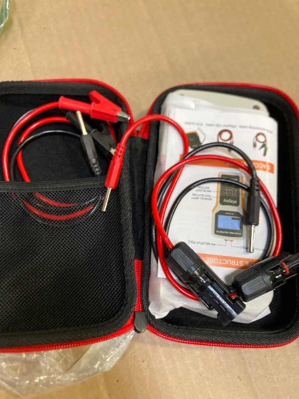 Photo 1 of Solar Panel Tester/EY800W Solar Panel Meter/PV Testing Instrument Ultra Open Circuit Voltage Auto/Manual MPPT Clear LCD
