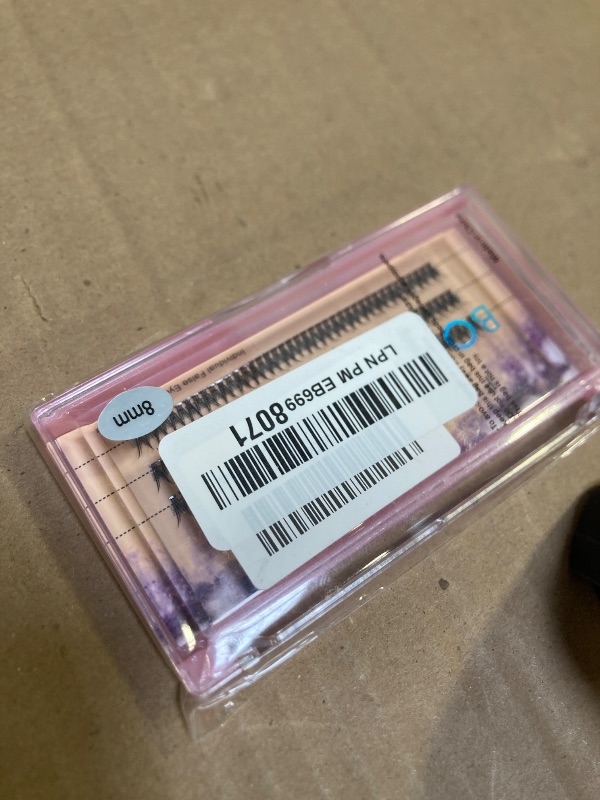 Photo 1 of Bodermincer 120pcs 8mm/10mm/12mm/14mm/16mm to Choose Fish Tail Design 0.1 C Curl 3D Individual Mink False Eyelashes Extension Soft Black Fake False Eye Lashes ?8mm?