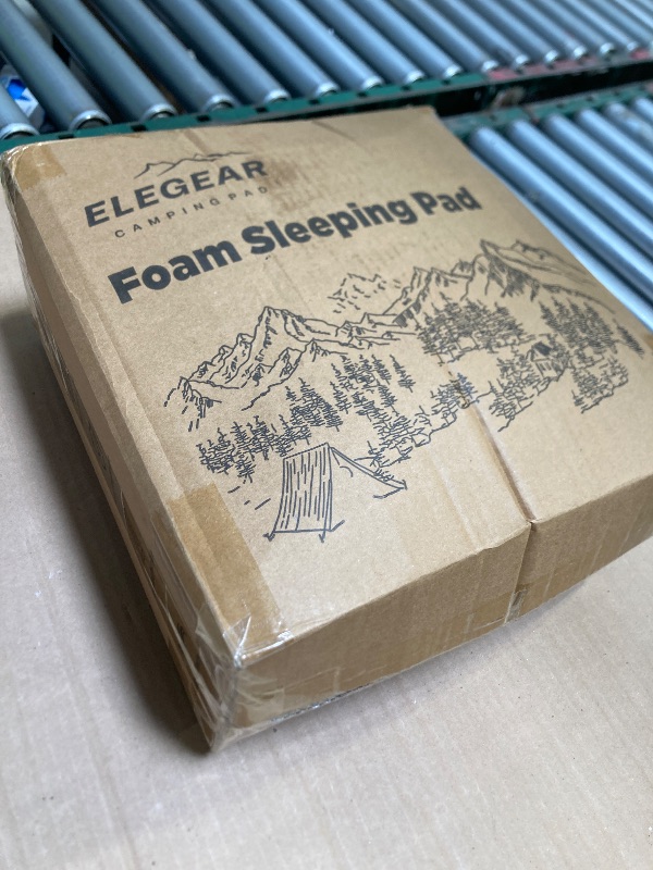 Photo 1 of Elegear Air & Foam Camping Sleeping Pad, HexaFoam Camping Mattress Pad with Built-in Foot Pump Memory Foam Camp Pad 4-Season Camp Sleeping Mat for Travel/Car/Tent, Gray