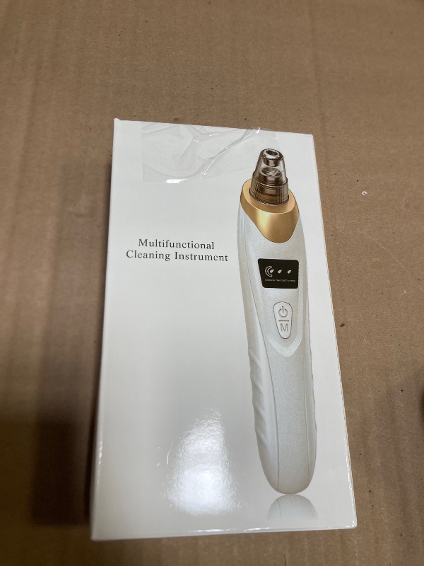 Photo 1 of 2025 Blackhead Remover Pore Vacuum,Facial Pore Cleaner-5 Suction Power,5 Probes,USB Rechargeable Blackhead Vacuum Kit Electric Acne Extractor Tool for Adult (Pink)
