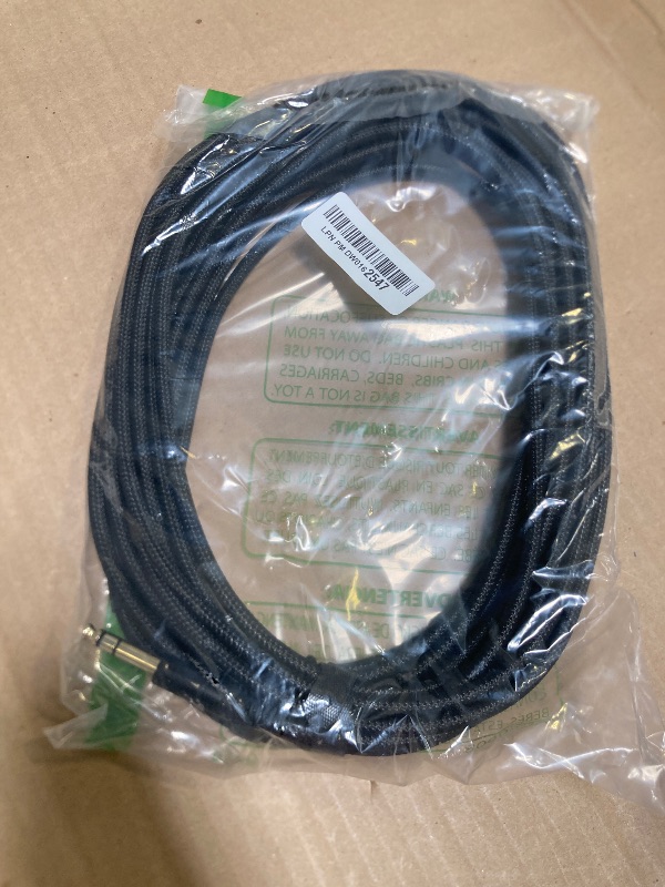 Photo 1 of Elebase 1/4 Inch TRS Instrument Cable 20ft 2-Pack,Straight 6.35mm Male Jack Stereo Audio Interconnect Cord,6.35 mm Balanced Line for Electric Guitar,Bass,Keyboard,Mixer,Amplifier,Amp,Speaker,Equalizer