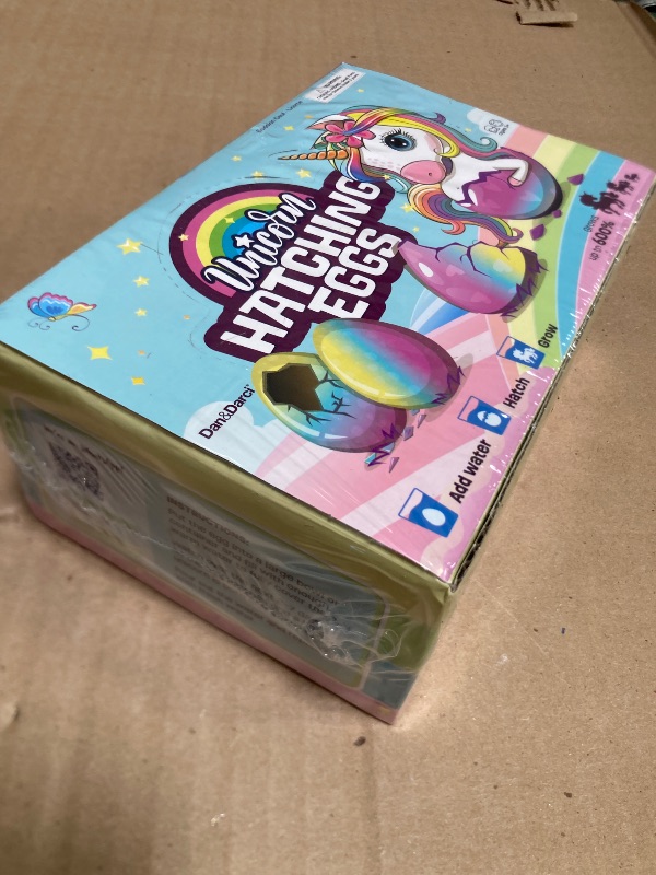 Photo 1 of Unicorn Hatching Surprise Eggs for Kids - 6 Pack - Grows 600% - Unicorn Toys for Girls Age 3-8 - Birthday Gift Ideas and Party Favors for 3+ Year Old Girl - Gifts for Ages 3 4 5 6 7 8 Years Old