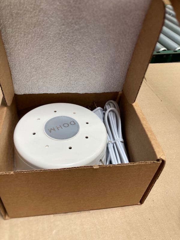 Photo 1 of Yogasleep Dohm Classic (White) The Original White Noise Sound Machine, Soothing Natural Sounds from a Real Fan, Sleep Therapy for Adults & Baby, Noise Cancelling for Office Privacy & Meditation