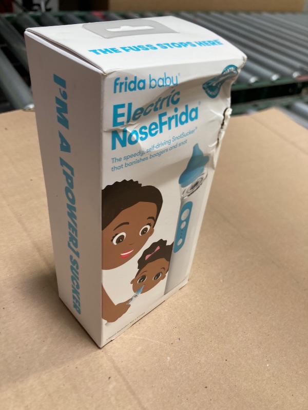 Photo 1 of Frida Baby Electric NoseFrida Nasal Aspirator for Baby, Nose Sucker for Baby & Toddler, Upgraded Nasal Aspirator for Congestion + Allergy Relief with 3 Suction Levels, 2 Silicone Tips, USB
