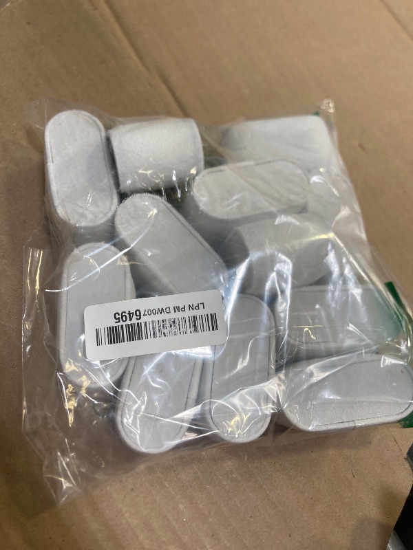 Photo 1 of PH PandaHall 12pcs Watch Pillow Inserts 2.8×1.8×1.5" White Watch Display Pillow Lint Cloth Watch Cushion Pad Watch Storage Pillow for Small Business Selling Bracelet Watch Bangle Display Storage