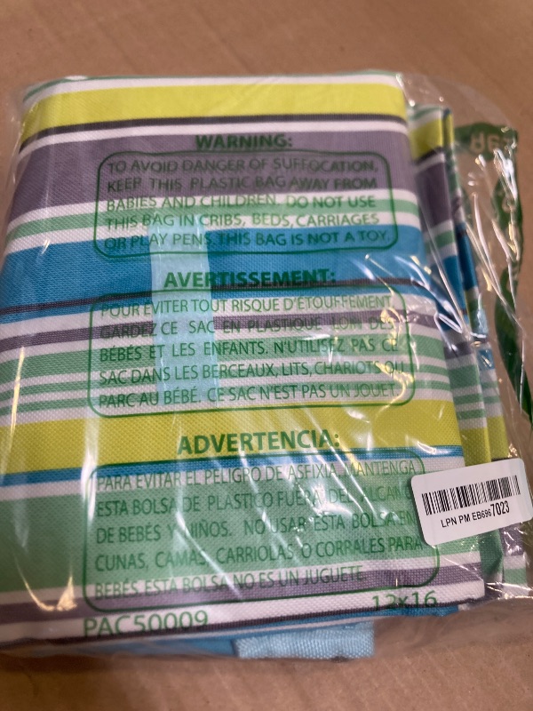 Photo 1 of K Y KANGYUN Beach Blanket Outdoor Picnic Blankets Mat 80"x60" Extra Large Waterproof Sand Proof Camping Blanket Lightweight Folding Portable Travel Blanket for Family Park Beach Grass (Blue Line)