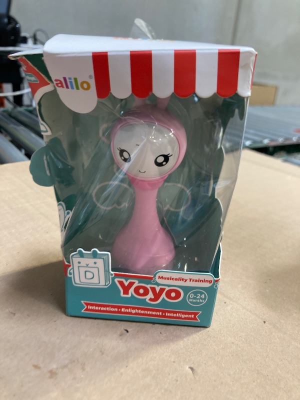 Photo 1 of alilo Yoyo Talking Bunny Baby Musical Light-Up Rattle Toys 0-6-12-18 Months, Voice Mimicking Toys, Preloaded 90+ Audio Content, ABC/Number/Notes Learning Toys,Easter Gifts for Baby Infant Newborn