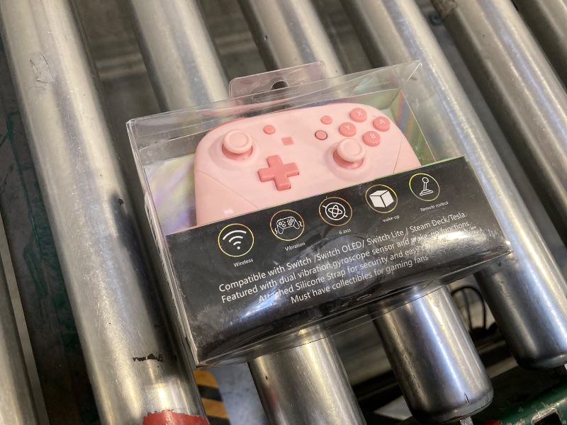 Photo 1 of JDDWIN Wireless Controller Compatible With Nintendo Switch/Lite/OLED/Switch Pro Controller,Cute Switch Remote Gamepad with NFC Amiibo,Dual Vibration,Non-Slip,Wake -Up And Motion Control Function(Pink)
