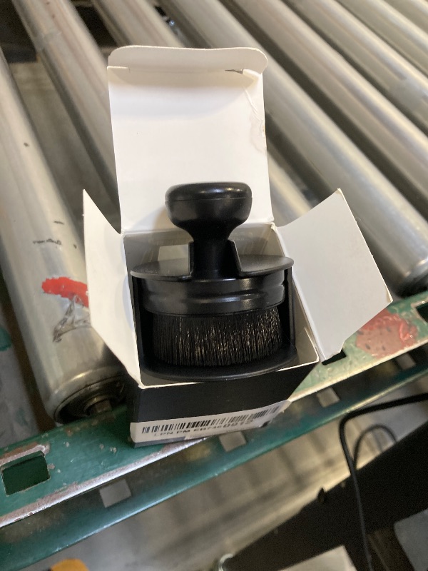 Photo 1 of BABYSHEEP Car Tire Shine Applicator,Vegan Tire Shine Brush with Stand for Auto Detailing Cleaning Service (Black)