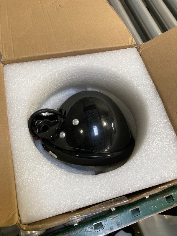 Photo 1 of SKTYANTS 5 3/4" 5.75 Inch LED Headlight Motorcycle DRL White Horns with 5.75 Inch Housing Bucket for Sportster Softail Dyna Shadow Road Star