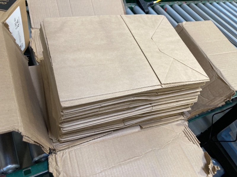 Photo 1 of Reli. Paper Grocery Bags (125 Pcs Bulk) (12x7x17) 70 Lbs Basis, Extra Heavy Duty | Brown Paper Bag, Large Grocery Kraft Sacks -Takeout, Restaurant, Retail, Shopping