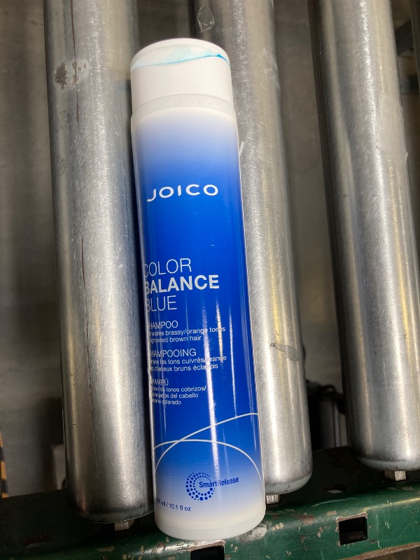Photo 1 of Joico Color Balance Blue Shampoo | For Lightened Brown Hair | Eliminate Brassy Orange Tones | Boost Color Vibrancy & Shine | UV Protection | With Rosehip Oil & Green Tea Extract | 10.1 Fl Oz