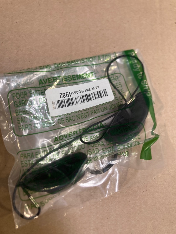 Photo 1 of CARLANY 200nm-2000nm Laser Protection IPL Safety Glasses, See-through Anti Fog UV400 Absorption Filtering Eye Protection Goggles, OD4+ for Tanning Hair Removal Eye Protection