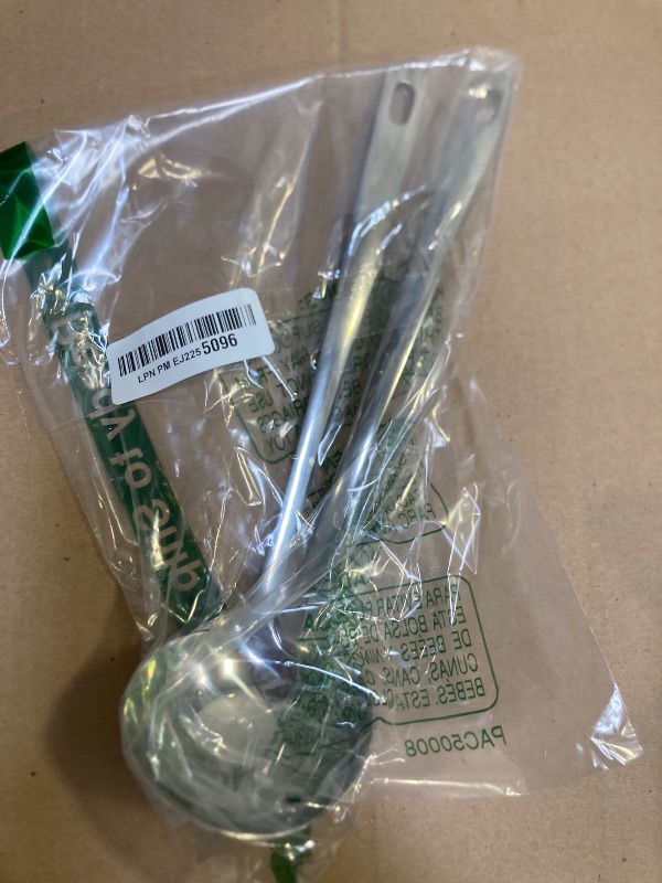 Photo 1 of 304 Stainless Steel Flatware Serving Utensils, Skimmer Slotted Spoon and Soup Ladle,Serving Utensil Set,[Rustproof, Heat Resistance,]Dishwasher Safe (Skimmer Slotted Spoon and Soup Ladle)