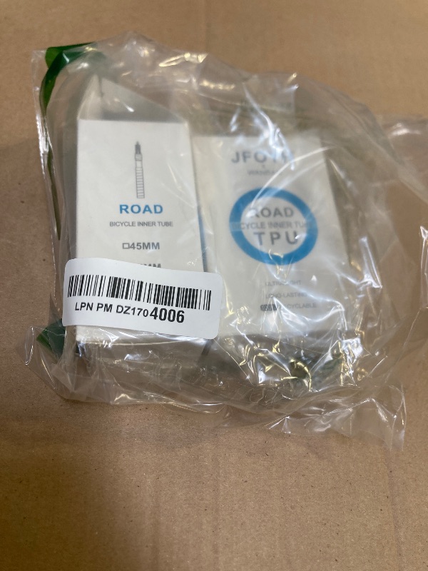 Photo 1 of 4-Pack 700x 18-32c TPU Inner Tubes with 45mm/65mm/85mm Presta Valves for Road Bike, ONLY 33g-85mm