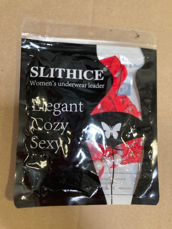Photo 1 of SLITHICE Women Sexy Panties Y-Back G-String (Red, XXL)