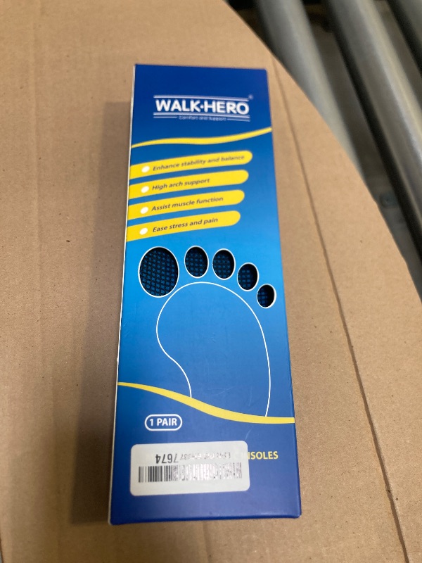 Photo 1 of Plantar Fasciitis Relief - Arch Support Insoles for Men Women, Shoe Inserts for Flat Feet, Orthotic Shoe Insoles All-Day Energy and Comfort with Every Step (Mens 11-11 1/2 | Womens 13-13 1/2)