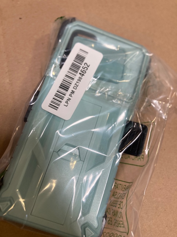 Photo 1 of FNTCASE Case for Samsung Galaxy A14-5G: Military Grade Drop Proof Protection Rugged Protective A14 Cell Phone Cover with Belt Clip Holster Kickstand & Slide |Shockproof TPU Matte Textured Tough -Teal