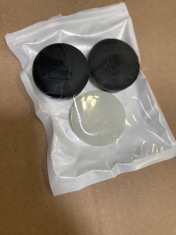 Photo 1 of 3-Pack AirTag Dog Collar Holder - Soft Silicone, Durable, Lightweight, Tear Resistance AirTags Holder - Tracking Accessories and Waterproof Airtag Holder - Dog Collar Airtag Holder