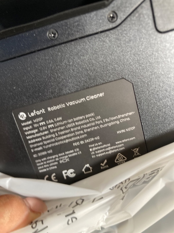 Photo 1 of Lefant Robot Vacuum Cleaner Slim Quiet,2200Pa Powerful Suction,120 Mins Runtime,6 Cleaning Modes,Wi-Fi/App/Alexa,Self-Charging Pet Hair Robotic Vacuum Ideal for Hard Floor,Low-Pile Carpet,M210 Pro