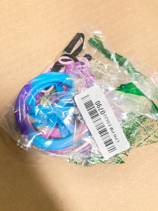 Photo 1 of 6 Pcs Hippie Costume Accessories Set, Boho Peace Sign Daisy Flower 60s 70s Party Favors Decorations for Groovy Party Girls (Purple)
