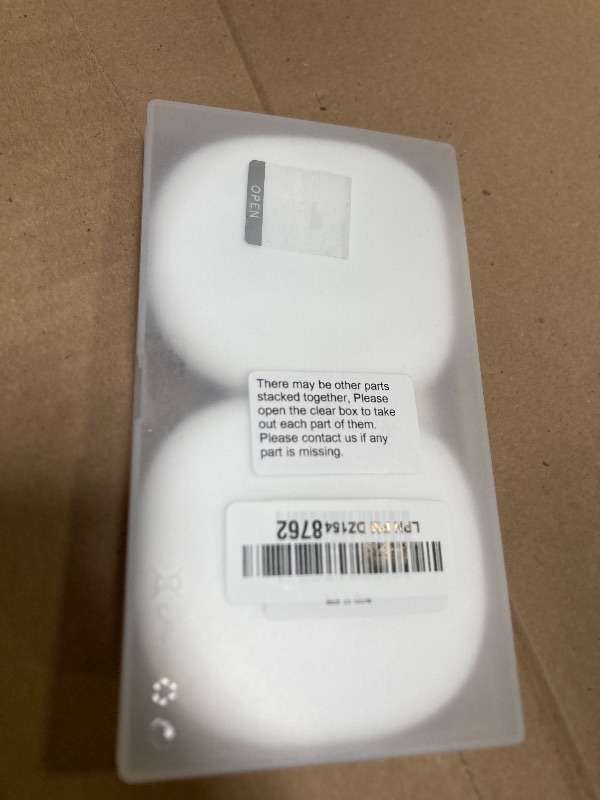 Photo 1 of Silicone Case Cover for AirPods Max Headphones,Ear Pad Case Cover/Ear Cups Cover/Headband Cover for AirPods Max (USB-C/Lightning)(2024/2020),Accessories Silicone Protector for Apple AirPods Max, White