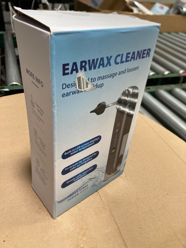 Photo 1 of Ear Wax Removal Tool-Ear Cleaner-Ear Cleaning Kit, Safe & Effective Electric Triple Jet Stream Ear Cleaner with 6 Reusable Tips USB Rechargeable