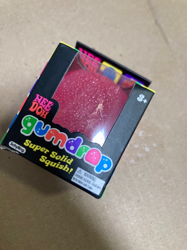 Photo 1 of Schylling NeeDoh Gumdrop - Textured Sensory Toy with Super Solid Squish - 2.5" Tall - (Pack of 1)