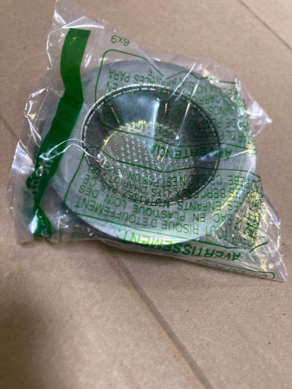 Photo 1 of Honmein 2 Pcs Sink Strainer for Most Kitchen Sink Drain Basket, Upgraded Double-Layer Safe Design Kitchen Sink Strainer (Outer Diameter 4.5 Inch)