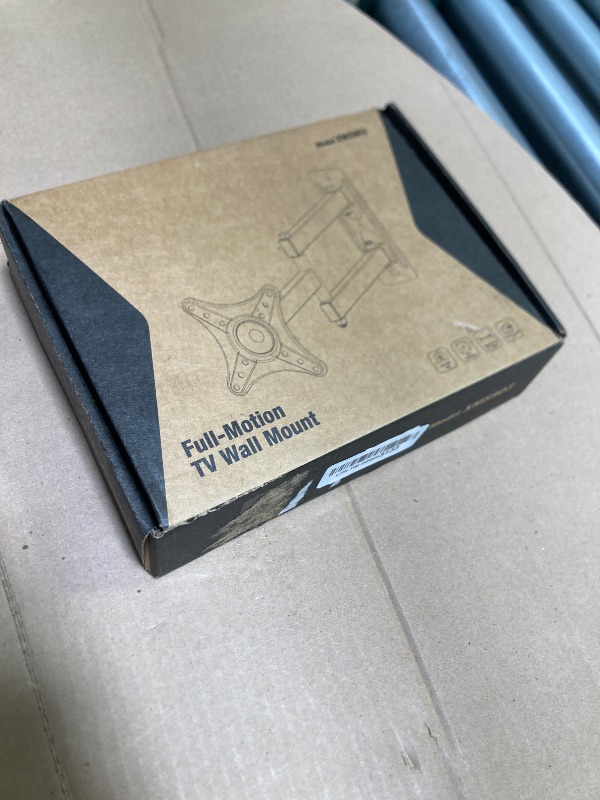 Photo 1 of USX MOUNT Full Motion TV Wall Mount - Universal Corner TV Bracket for 13-32 inch LCD Monitor Screen, Single Stud Monitor Wall Mount Swivel Tilt Rotation Articulating, VESA100x100mm, Up to 33LBS