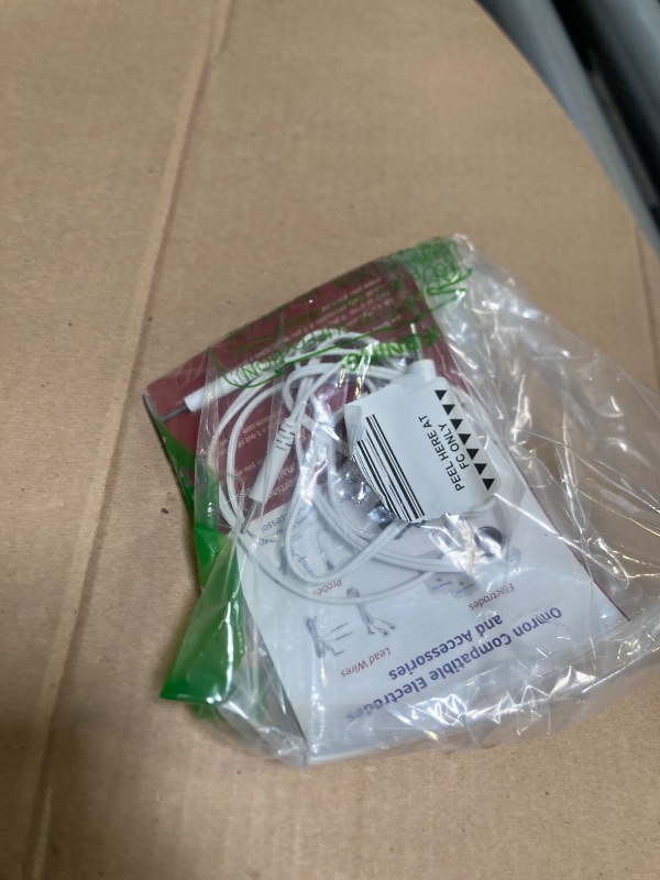 Photo 1 of Discount TENS TENS Lead Wires Compatible with Omron Electrotherapy Devices with 2mm Pin Connectors. Replacement Lead Wires Compatible with Omron PM3030 TENS Units Only Brand.