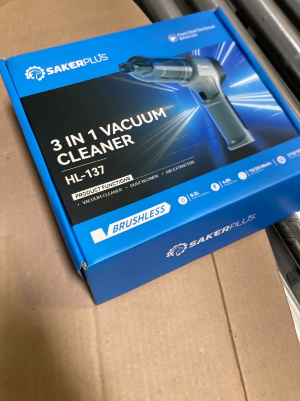 Photo 1 of Saker Plus 3 in 1Vacuum Cleaner 
