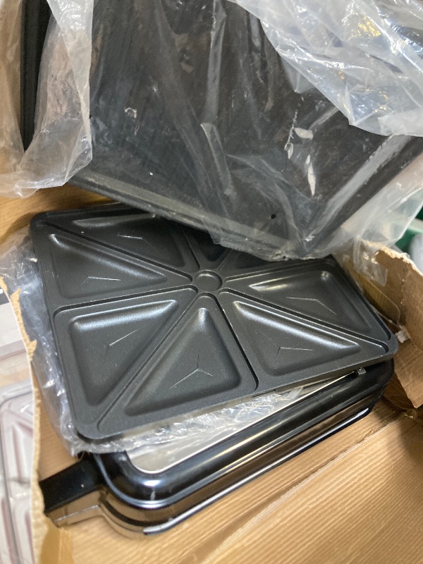 Photo 1 of FineMade Belgian Waffle Maker with Removable Plates, Waflera Electrica, Large Waffle Iron, 3 in 1 Panini Grill Press Breakfast Sandwich Maker, Electric Griddle, Grilled Cheese Maker, Breakfast Station