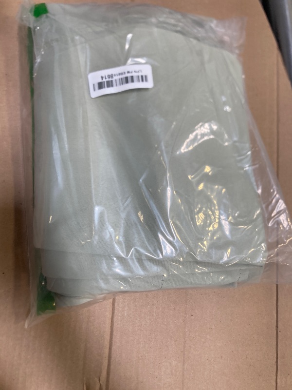Photo 1 of ANRODUO Blackout Curtains for Bedroom Living Room, Back Tab Thermal Insulated Room Darkening Curtains 63 Inches Long 2 Panels, Sage Green, 42 x 63 Inch