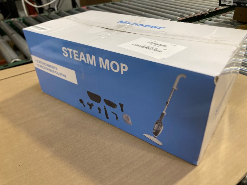 Photo 1 of Steam Mop - All-in-one Powerful Handheld Steam Cleaner Detachable Floor Steamer with 11 Accessories, MultiPurpose Steamer for Hardwood Floors, Clothes,Windows,Tiles,Furniture,Carpet, Whole Home Use