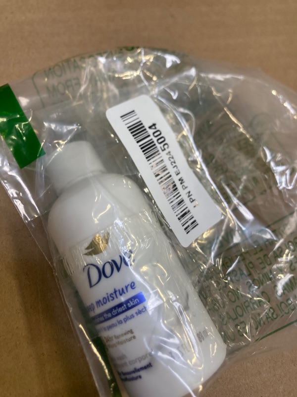 Photo 1 of mini Dove Body Wash Deep Moisture for 24hr Lotion-Soft Skin Moisturizing Skin Cleanser with No Sulfates No Parabens 3 oz