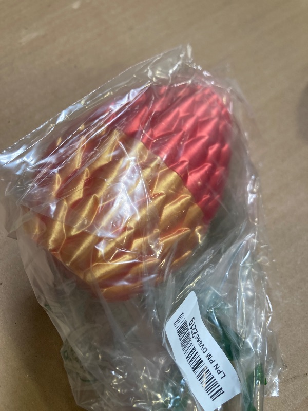 Photo 1 of Mydhall 3D Printed Flying Dragon Egg with Articulated Dragon Inside – Toys&Gifts for Kids,Home Decor,Creative Ornaments,Birthday,Easter (Flame Red,Medium)