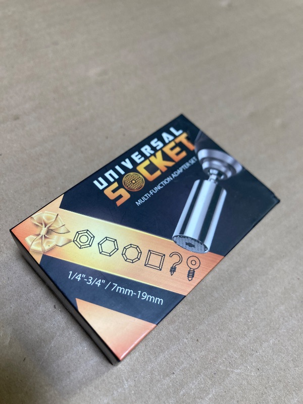 Photo 1 of Fathers Day Dad Gifts from Daughters Son Kids Wife Super Universal Socket Tools Gifts for Men Gifts for Dad Grip Set with Power Drill Adapter Cool Stuff Ideas Gadgets for Men Gifts for Women Husband