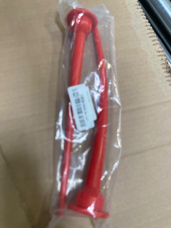 Photo 1 of HAMUULL caulking extension nozzle Caulking Nozzle for Sausage Caulking Gun Long Sausage Nozzle Reusable Caulk Nozzle Applicator (1Straight +1 Curved)