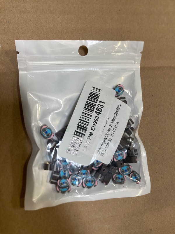 Photo 1 of 100 Pcs Polymer Clay Beads Mixed Heishi Spacer Beads Supplies for DIY Bracelet Earring Necklace Jewelry Making (Blue)