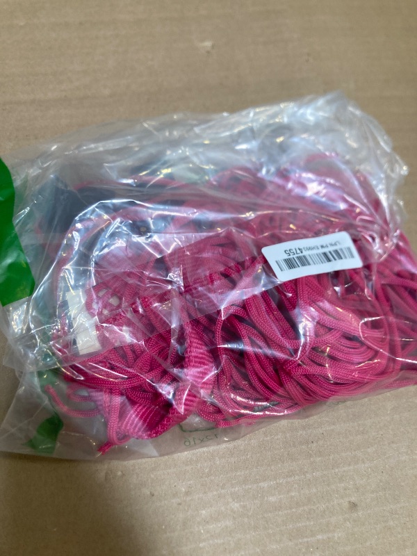 Photo 1 of HORZE Lightweight Nylon Fringe Fly Veil | Easily Attaches to Halter - Raspberry Pink - Horse