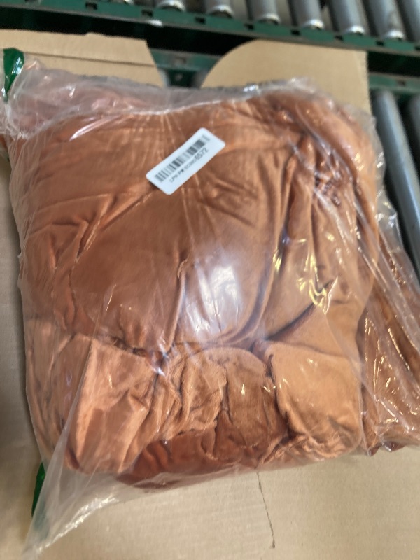 Photo 1 of XeGe Fluffy Faux Fur Duvet Cover Queen Size, Luxury Shaggy Plush Burnt Orange Comforter Cover 1 PC, Soft Furry Fuzzy Velvet Terracotta Bedding with Zipper Closure for Bedroom (Queen, Burnt Orange)