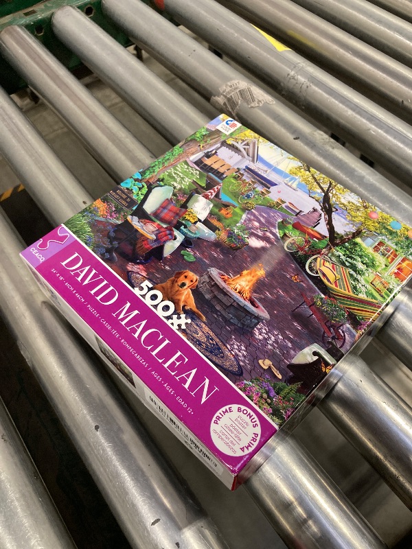 Photo 1 of Ceaco - David Maclean - Marian's Garden - 500 Piece Jigsaw Puzzle, 24 x 18