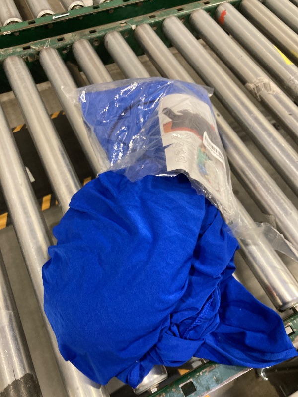 Photo 1 of Obstal 6ft Stretch Spandex Table Cover for Standard Folding Tables - 2 Pack Universal Rectangular Fitted Tablecloth Protector for Wedding, Banquet and Party, 72L x 30W x 30H Inches, Royal Blue, 2pc