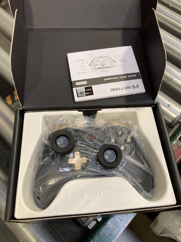 Photo 1 of BEITONG Asura 2 Pro+ PC Gaming Controller - Hall Effect Joystick & Trigger, Mechanical Buttons for PC/NS/Mobile/Steam with Back paddle/Turbo/6-Axis Motion Control (Macro-Black)