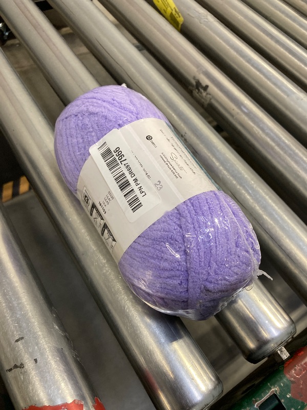 Photo 1 of Bernat Baby Blanket Yarn, 3.5 oz, Gauge 6 Super Bulky, Lilac
